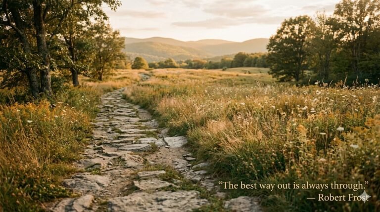 — Robert Frost.