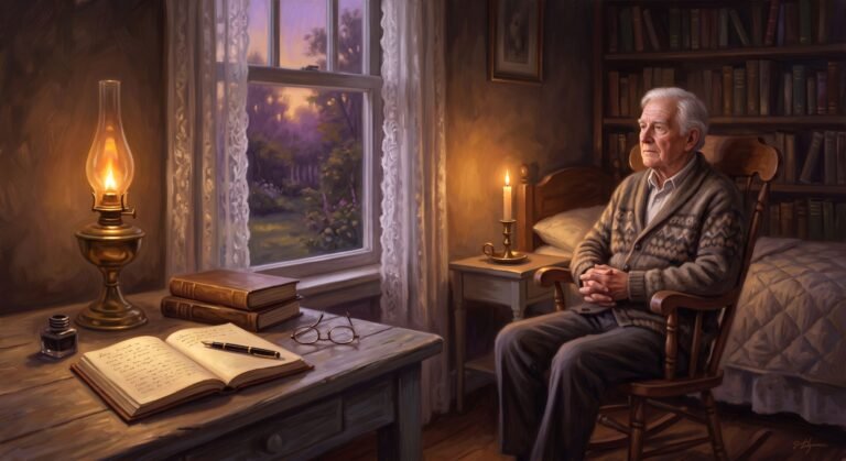 The Evening Brings Its Lamps